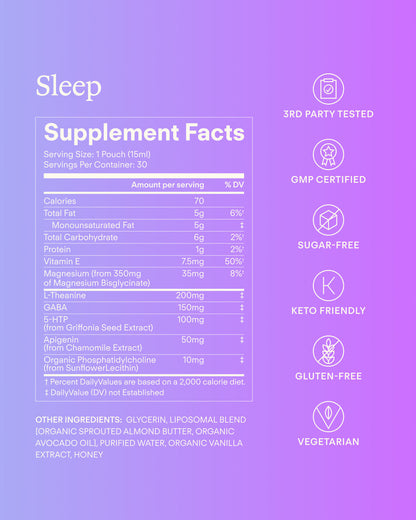 Sunny Within Longevity Strawberry + Sleep Bundle