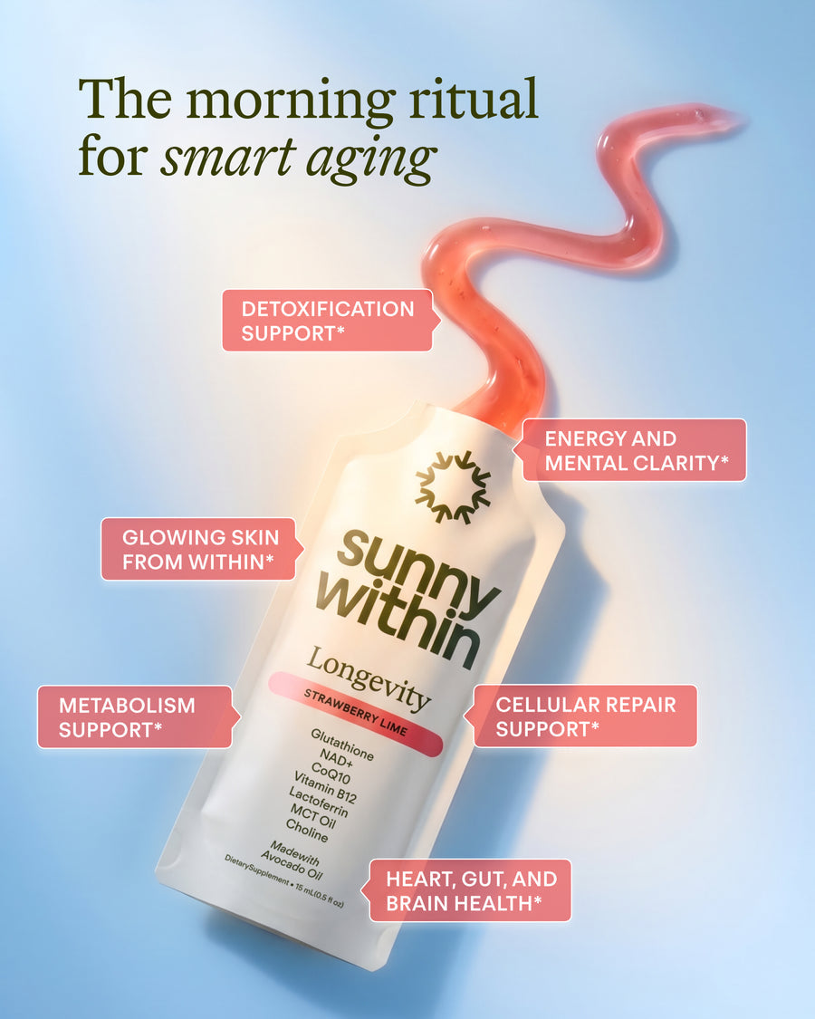Sunny Within Longevity Strawberry + Sleep Bundle