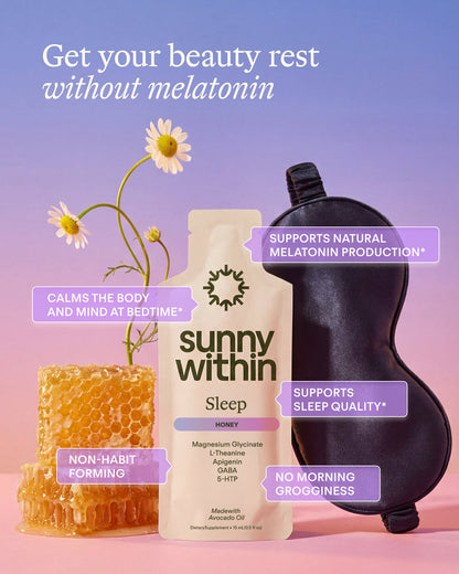 Sunny Within Longevity Strawberry + Sleep Bundle